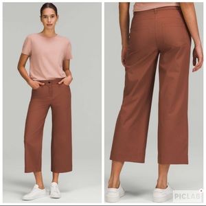 Lululemon City Sleek 5 Pocket Wide Leg Pant
Ancient Copper